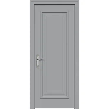 Межкомнатная дверь эмаль Прованс серая глухая