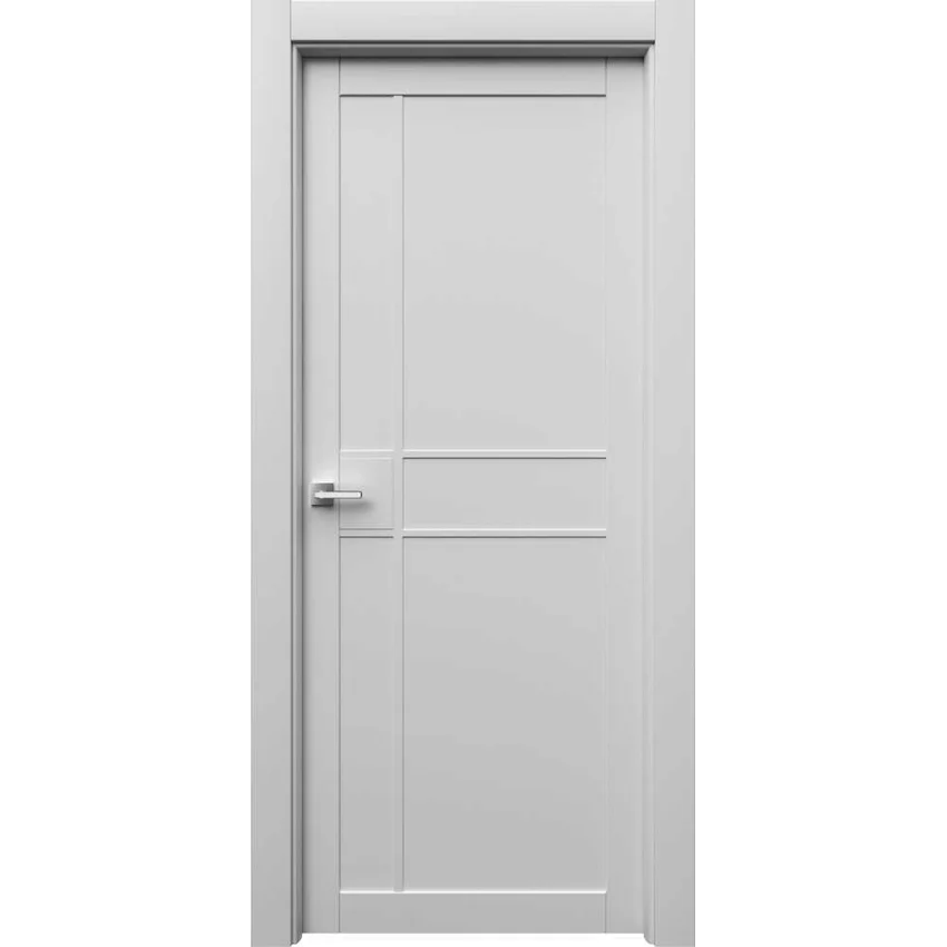 Межкомнатная дверь эмаль Ронда 2 белая глухая