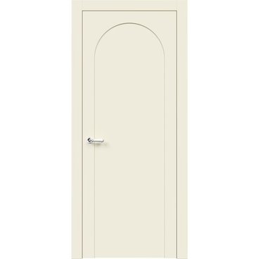 Межкомнатная дверь эмаль Венеция RAL 9001 глухая