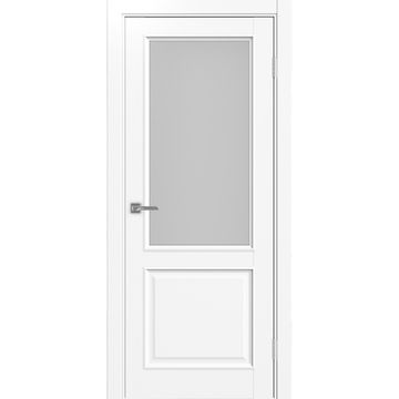 Межкомнатная дверь Тоскана багет 602.21 белый снежный со стеклом