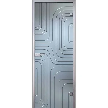 Межкомнатная стеклянная дверь АКМА Линда стекло бесцветное матовое