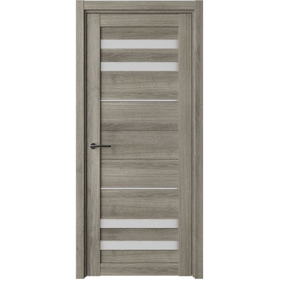 Фото двери Пекин экошпон пепельный ясень со стеклом