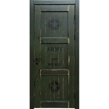 Межкомнатная дверь Лофт Армия глухая