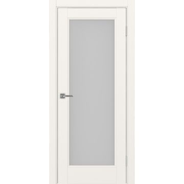 Межкомнатная дверь экошпон Турин Neo 501.2 бежевый со стеклом