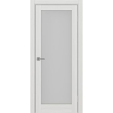 Межкомнатная дверь Тоскана 601.2 ясень серебристый со стеклом