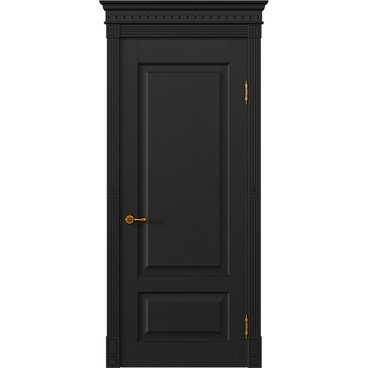 Межкомнатная дверь массив дуба Viporte Классика 1 арабика глухая