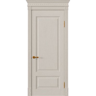 Межкомнатная дверь массив дуба Viporte Классика 1 мускато глухая