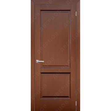 Межкомнатная дверь шпон Классик венге глухая