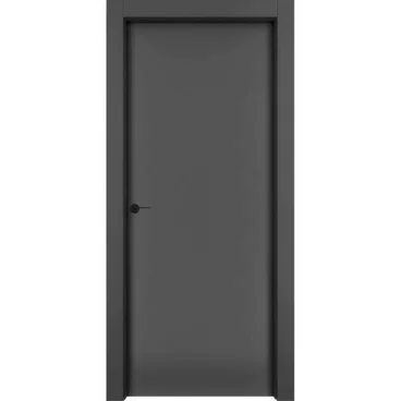 Противопожарная дверь 1001 чёрная эмаль EIS60