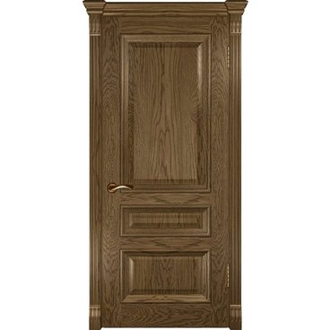 Межкомнатная дверь шпон Luxor Фараон 2 светлый морёный дуб глухая