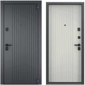 Входная дверь Super Omega PRO PP ПВХ оскуро OP-L1 ПВХ ферро OP-L1