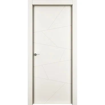 Противопожарная дверь Энигма кремовая эмаль EIS60