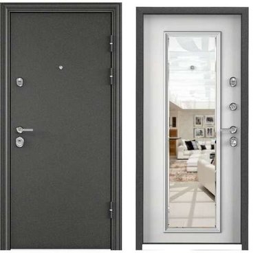 Входная стальная дверь Torex Ultimatum M MP колоре гриджио KB-11 КТ белый