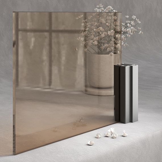 Стекло бронзовое прозрачное