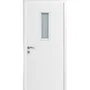 Дверь противопожарная деревянная CPL EI30 белая RAL 9010 со стеклом