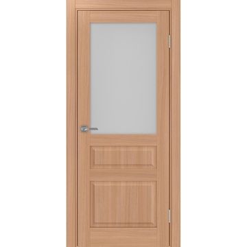 Межкомнатная дверь Тоскана 631.211 ясень тёмный со стеклом