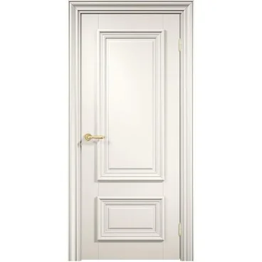 Межкомнатная дверь эмаль Дверцов Беневенто 2 RAL 9010 глухая