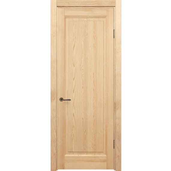 Фото межкомнатной двери массив сосны Кастро под покраску глухая