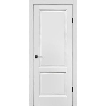 Межкомнатная дверь экошпон ДП-H12 white pearl глухая