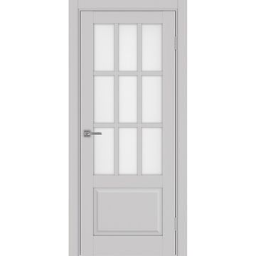 Межкомнатная дверь Тоскана 642.2221 пепельный со стеклом