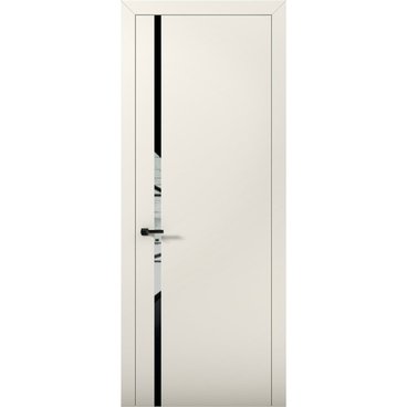 Межкомнатная дверь Палладий 8 магнолия со стеклом