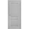 Межкомнатная дверь экошпон Luxor ЛУ-51 серая глухая