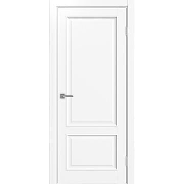 Межкомнатная дверь Тоскана багет 640.11 белый снежный глухая