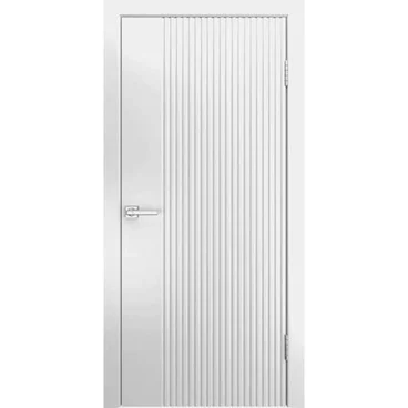 Межкомнатная дверь эмаль Ультра белая глухая