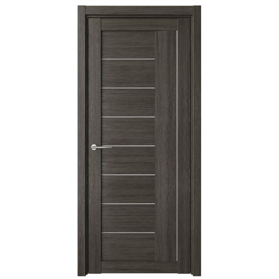 Фото двери Марсель эко-шпон серый кедр со стеклом