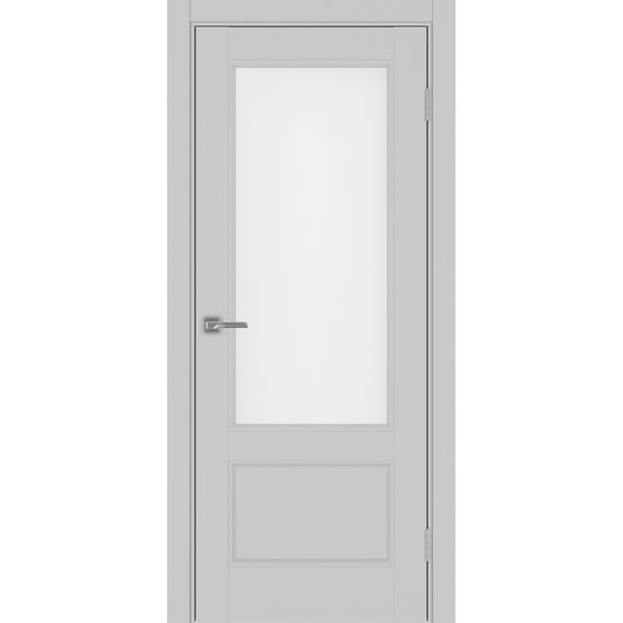 Фото двери Турин Neo 540ПФ.21 пепельный со стеклом