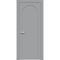 Межкомнатная дверь эмаль Венеция серая глухая