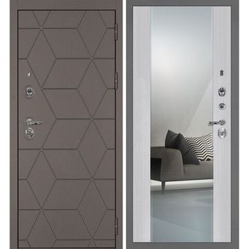 Входная дверь Тетра-181 панель зеркало