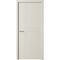 Фото межкомнатная дверь эмаль Albero Геометрия 3 латте глухая