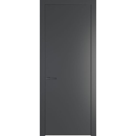 Межкомнатная дверь 1PA графит глухая