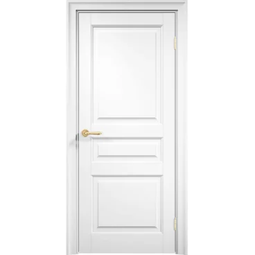 Межкомнатная дверь эмаль Дверцов Алькамо 3 RAL 9003 глухая