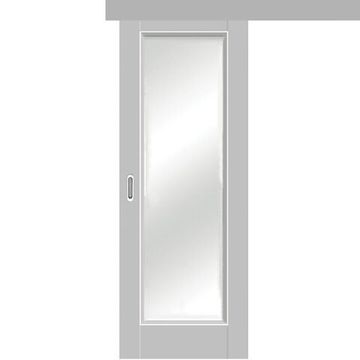 Раздвижная одностворчатая дверь Кобальт 42 манхэттен остеклённая