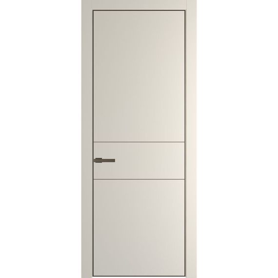 Межкомнатная дверь 14PA кремовая магнолия глухая