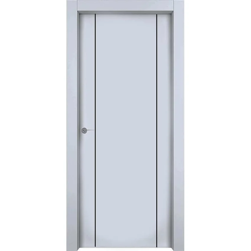 Межкомнатная дверь эмаль 1001 M2 RAL 7047 глухая