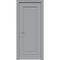 Фото межкомнатной двери эмаль Прованс серая глухая