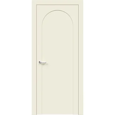 Межкомнатная дверь эмаль Венеция RAL 9001 глухая