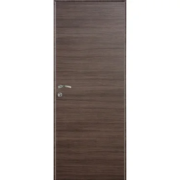 Дверь влагостойкая Kapelli Eco с 2-мя алюминиевыми торцами дуб серый