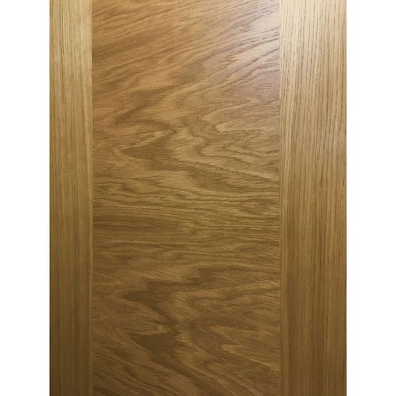 Фотография двери классика люкс в цвете дуб без стекла в живую