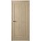 Межкомнатная дверь экошпон Нова 1 дуб натуральный глухая