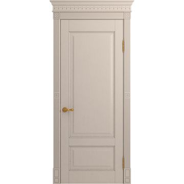 Межкомнатная дверь массив дуба Viporte Классика 1 прованс глухая