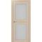 Межкомнатная дверь экошпон Турин 520.212 белёный дуб остеклённая
