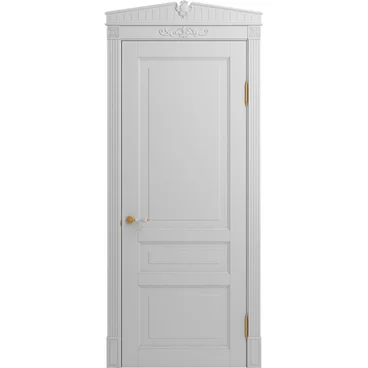 Межкомнатная дверь массив бука Viporte Бергамо аворио глухая