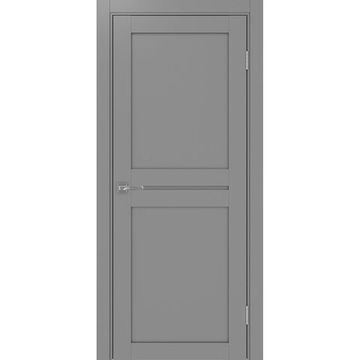 Межкомнатная дверь экошпон Турин 520.111 серый глухая