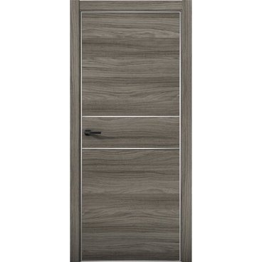 Межкомнатная дверь Плутоний 3 дуб миндаль глухая