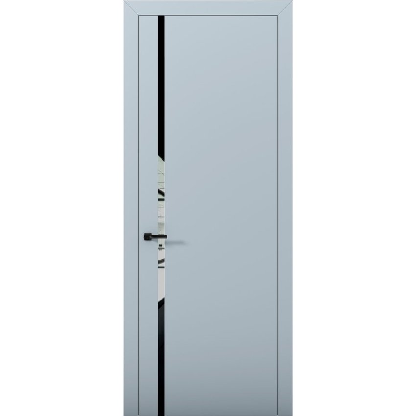 Межкомнатная дверь Палладий 8 Deep Blue со стеклом