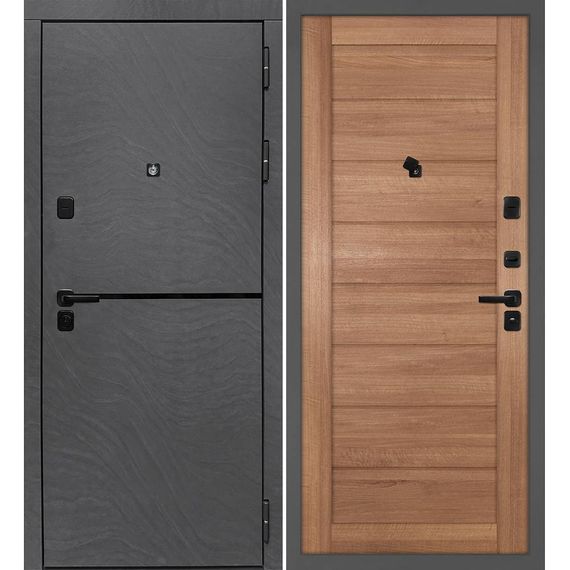 Входная дверь Горизонт дюна медея панель сборная миндаль